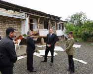 Президент Ильхам Алиев и его супруга побывали в Тертерском, Бардинском и Агдамском районах