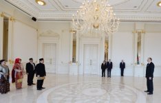 Президент Ильхам Алиев принял верительные грамоты нового посла Индонезии