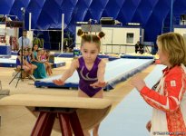 Стартовал второй день соревнований Первенства Азербайджана и Чемпионата Баку по спортивной гимнастике (ФОТО)
