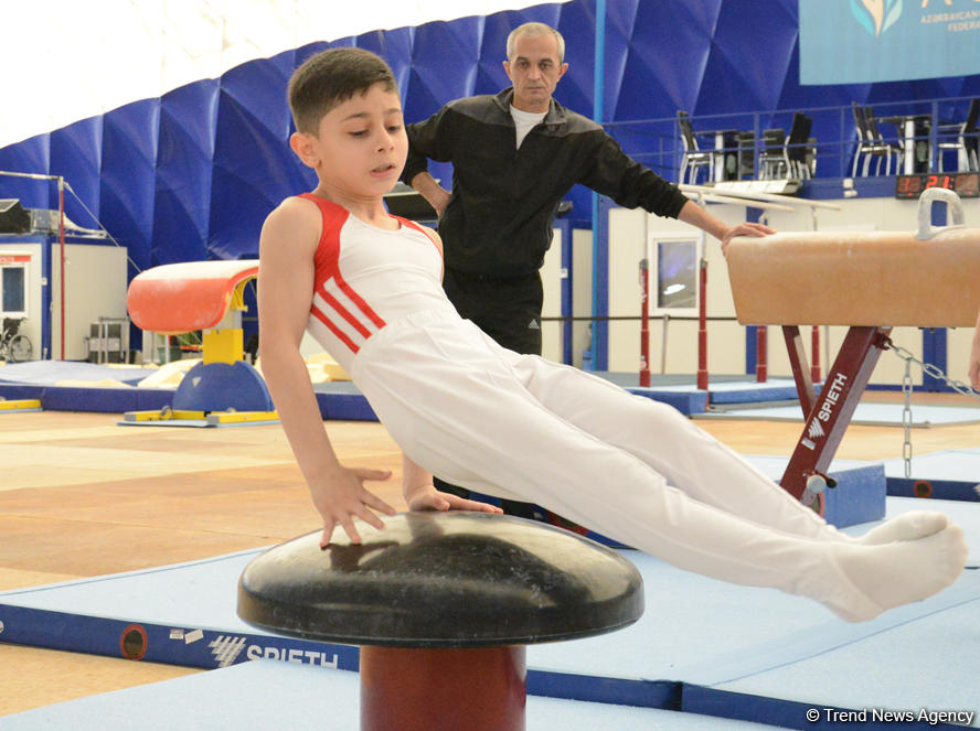 Стартовал второй день соревнований Первенства Азербайджана и Чемпионата Баку по спортивной гимнастике (ФОТО)