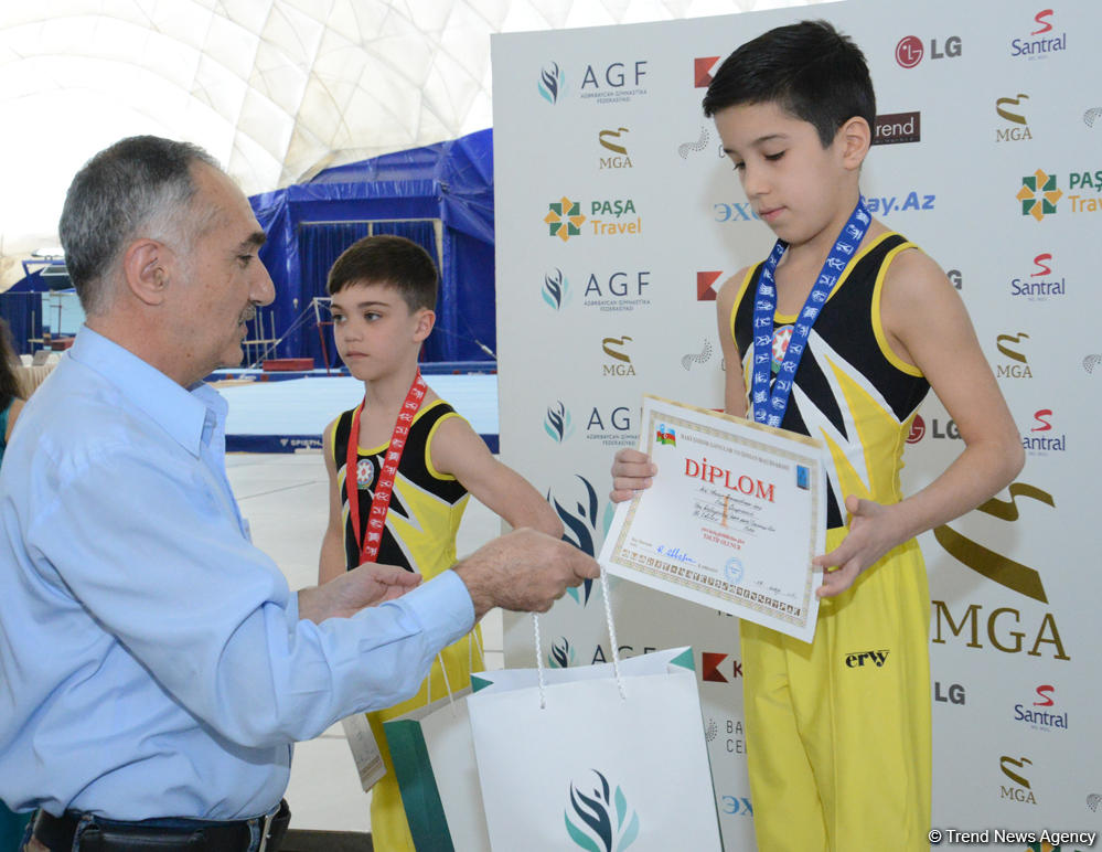Завершились соревнования первенства Азербайджана и чемпионата Баку по спортивной гимнастике (ФОТО)