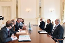 Президент Азербайджана принял делегацию во главе с министром по вопросам экономики Нидерландов