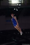 Стартовал второй день соревнований чемпионата Азербайджана и первенства Баку по прыжкам на батуте (ФОТО)