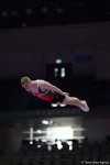 Стартовал второй день соревнований чемпионата Азербайджана и первенства Баку по прыжкам на батуте (ФОТО)