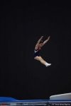 Стартовал второй день соревнований чемпионата Азербайджана и первенства Баку по прыжкам на батуте (ФОТО)