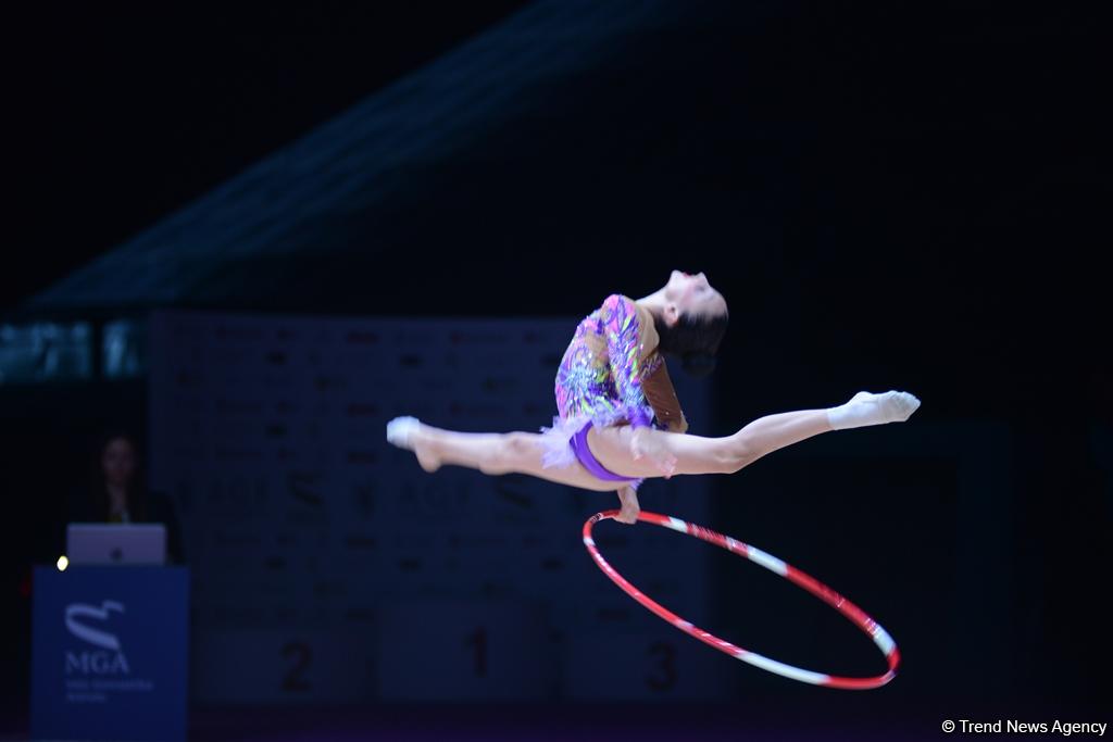 Стартовали соревнования XXIII чемпионата Азербайджана по художественной гимнастике (ФОТО)
