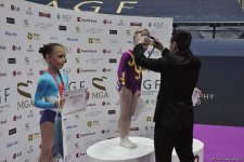 Награждены победители заключительного дня соревнований чемпионата Азербайджана по прыжкам на батуте (ФОТО)