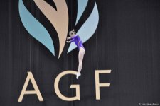 Стартовал заключительный день соревнований чемпионата Азербайджана и первенства Баку по прыжкам на батуте и тамблингу (ФОТО)