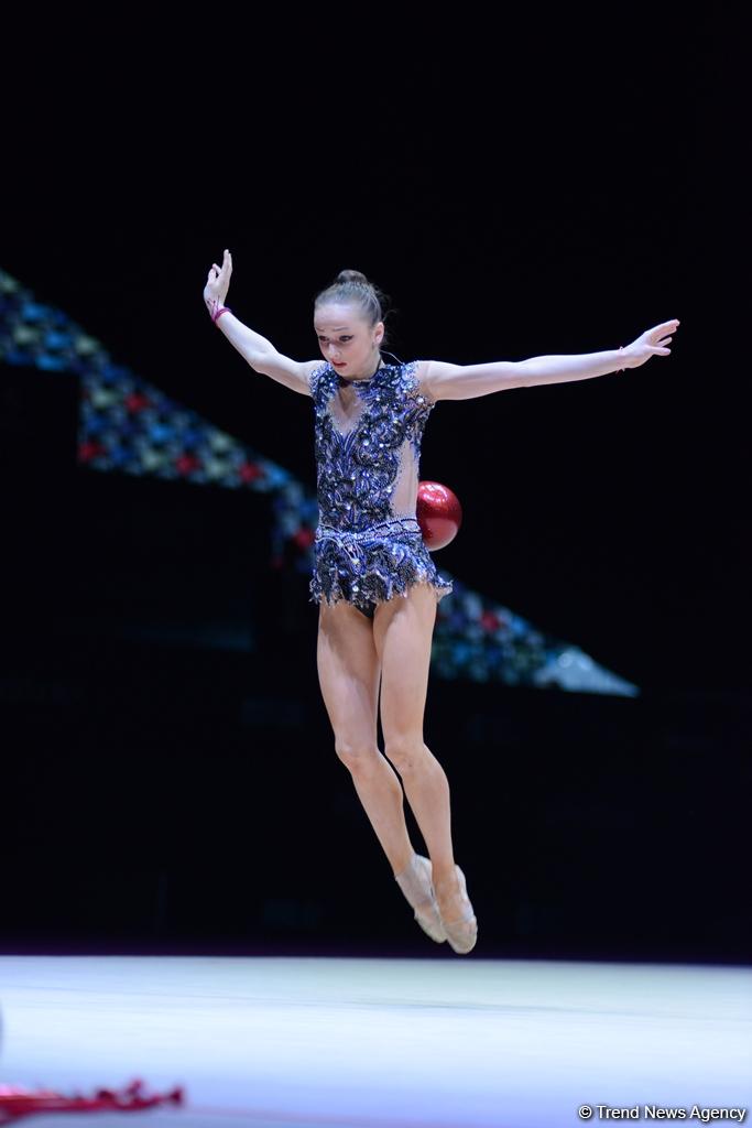 Стартовал второй день соревнований XXIII чемпионата Азербайджана по художественной гимнастике (ФОТО)