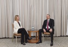 Президент Ильхам Алиев встретился с верховным представителем ЕС