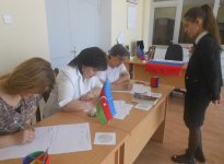 В Мингячевире и Уджаре прошла Олимпиада по русскому языку (ФОТО)