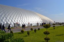 В уникальной Национальной Арене Гимнастики Азербайджана (ФОТО)