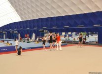 В уникальной Национальной Арене Гимнастики Азербайджана (ФОТО)