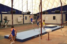 В уникальной Национальной Арене Гимнастики Азербайджана (ФОТО)