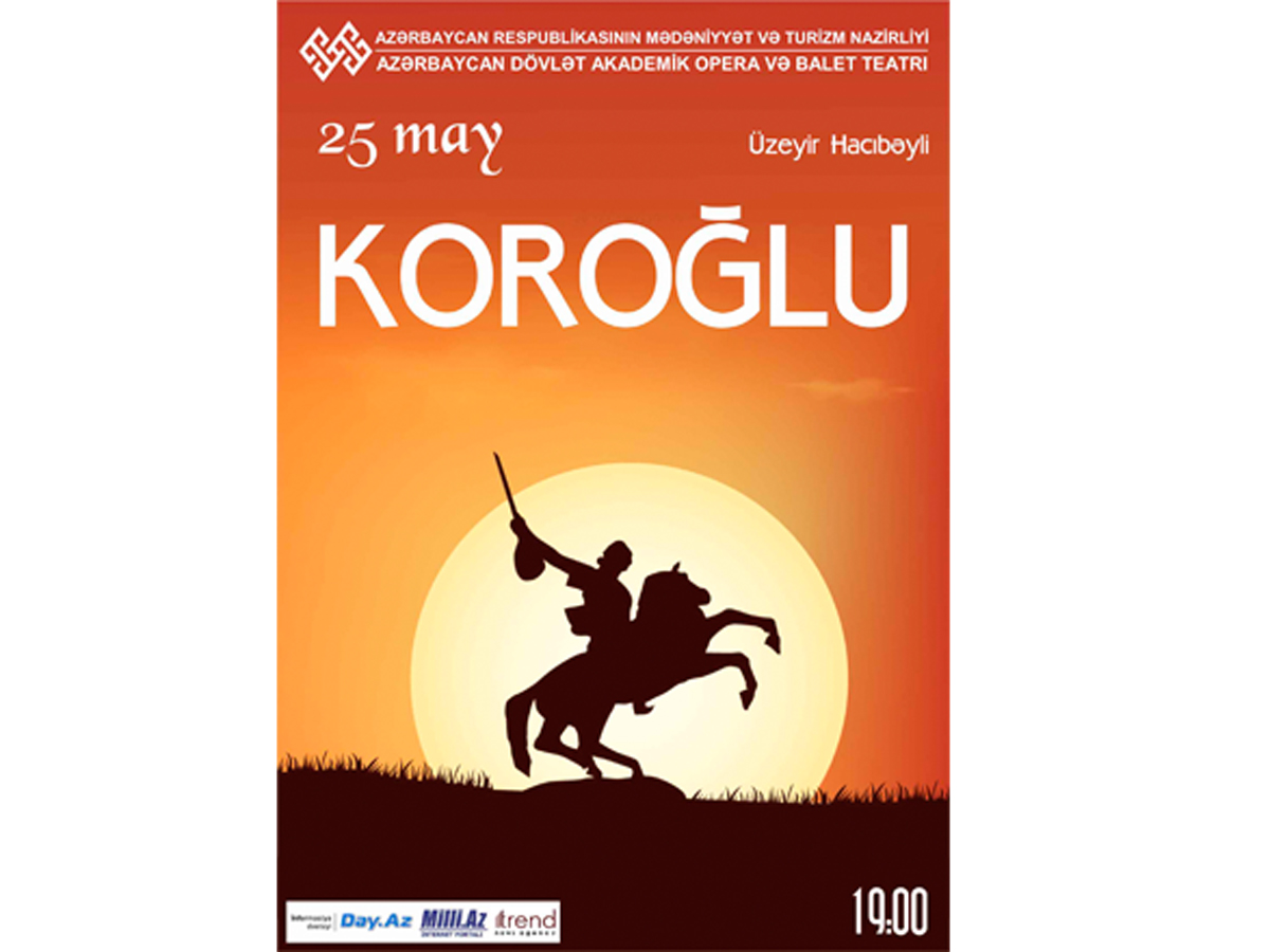 Впервые Фарид Алиев в роли Кёроглу