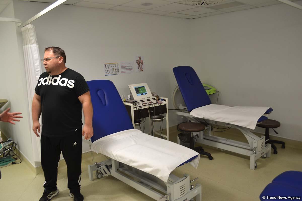 В уникальной Национальной Арене Гимнастики Азербайджана (ФОТО)