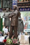 Вице-президент Фонда Гейдара Алиева Лейла Алиева приняла участие в  церемонии презентации бронзовой скульптуры Полада Бюльбюльоглу (ФОТО)