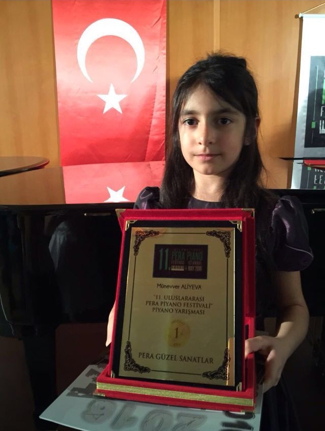 Student of British School in Baku becomes winner of Pera Int’l Piano Festival (PHOTO)
