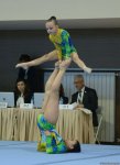 Стартовало первенство Азербайджана и Баку по акробатической гимнастике (ФОТО)