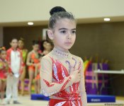 Стартовало первенство Азербайджана и Баку по акробатической гимнастике (ФОТО)