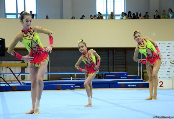 2nd day of Azerbaijan, Baku Championships in Acrobatic Gymnastics kicks off (PHOTO)