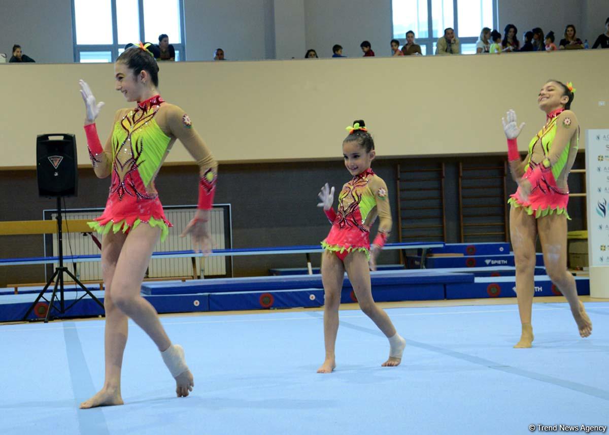 2nd day of Azerbaijan, Baku Championships in Acrobatic Gymnastics kicks off (PHOTO)