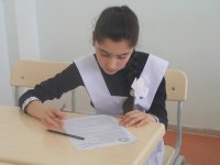 В Нахчыване состоялся завершающий тур Олимпиады по русскому языку (ФОТО)