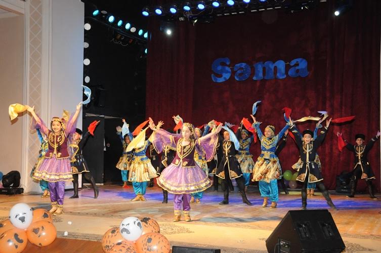 Танцевальный ансамбль "Səma" представил красочную программу (ФОТО)