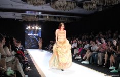 Гюльнара Халилова стала главной моделью дефиле Khafiz Khan  на Azerbaijan Fashion Week (ФОТО)