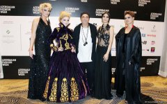Гюльнара Халилова стала главной моделью дефиле Khafiz Khan  на Azerbaijan Fashion Week (ФОТО)