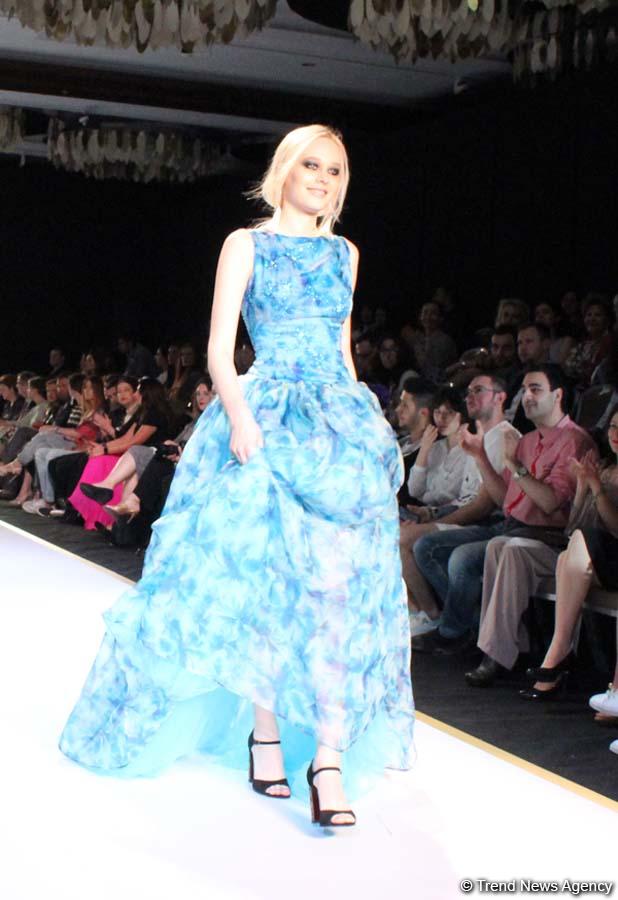 Гюльнара Халилова стала главной моделью дефиле Khafiz Khan  на Azerbaijan Fashion Week (ФОТО)