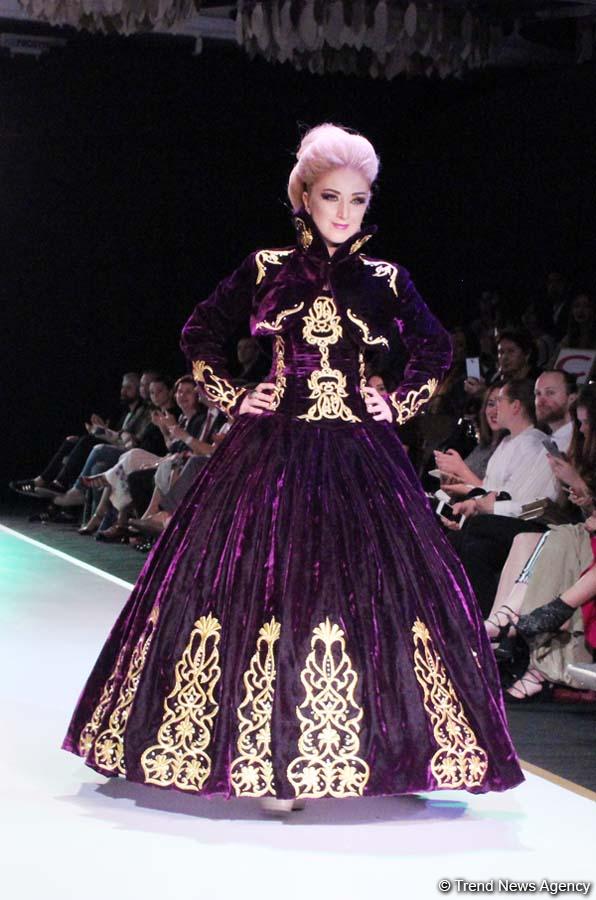 Гюльнара Халилова стала главной моделью дефиле Khafiz Khan  на Azerbaijan Fashion Week (ФОТО)