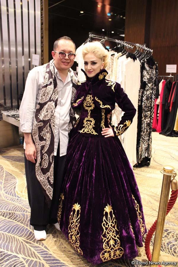 Гюльнара Халилова стала главной моделью дефиле Khafiz Khan  на Azerbaijan Fashion Week (ФОТО)