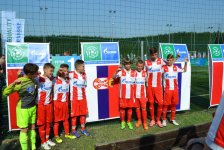 Флаг Азербайджана в Милане: "Шахдаг" в программе  "Футбол для дружбы" (ФОТО)