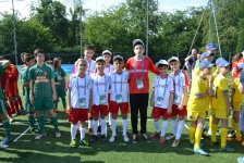 Флаг Азербайджана в Милане: "Шахдаг" в программе  "Футбол для дружбы" (ФОТО)