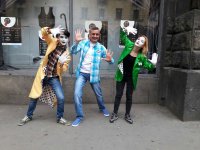 Азербайджанские мимы с успехом выступили в Грузии (ФОТО)