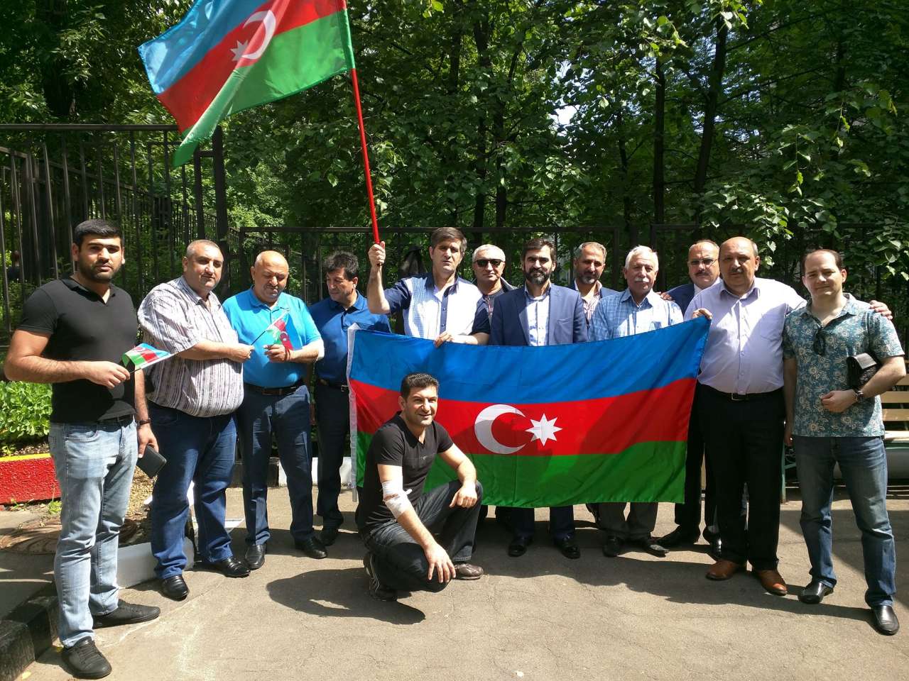 Азербайджанцы провели в Москве акцию по сдаче донорской крови (ФОТО)