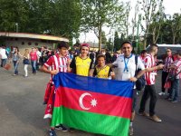 Азербайджанские болельщики в финале Лиги Чемпионов в Милане (ФОТО)