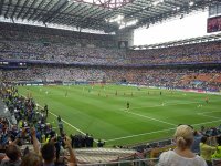 Азербайджанские болельщики в финале Лиги Чемпионов в Милане (ФОТО)