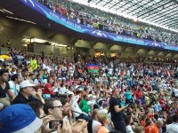 Азербайджанские болельщики в финале Лиги Чемпионов в Милане (ФОТО)