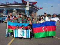 Азербайджанские болельщики в финале Лиги Чемпионов в Милане (ФОТО)