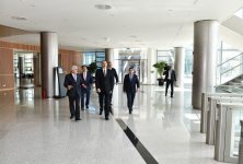 Президент Азербайджана принял участие в открытии нового административного здания SOCAR (ФОТО) (версия 2)