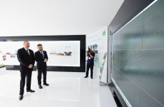 Azerbaijani president attends opening of Caspian Oil & Gas exhibition 2016