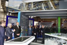 Azerbaijani president attends opening of Caspian Oil & Gas exhibition 2016