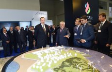 Azerbaijani president attends opening of Caspian Oil & Gas exhibition 2016