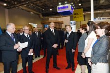 Azerbaijani president attends opening of Caspian Oil & Gas exhibition 2016