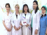 Коллектив передачи "Sağlam Nəsil" посетил детский дом (ФОТО)