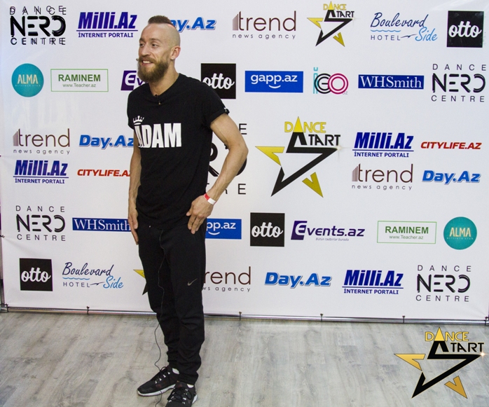 В Баку состоялся Dance Start с участием звезд телепроекта "Танцы" Адама и Алёны Гуменной (ФОТО)