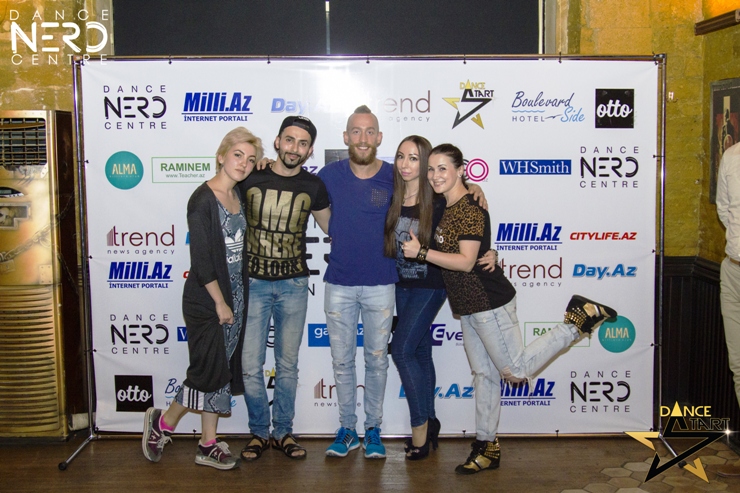 В Баку состоялся Dance Start с участием звезд телепроекта "Танцы" Адама и Алёны Гуменной (ФОТО)