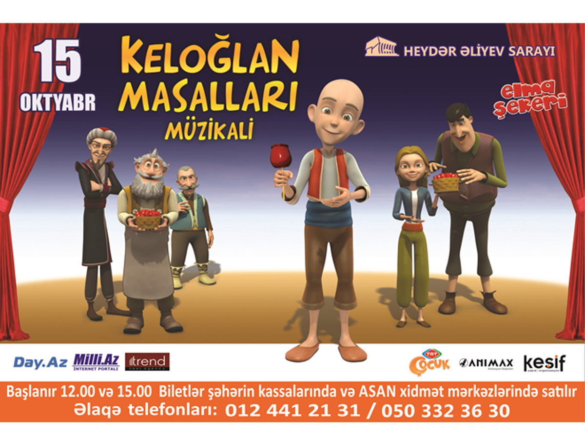 Впервые в Баку уникальное по красоте и динамизму шоу Keloğlan Masalları